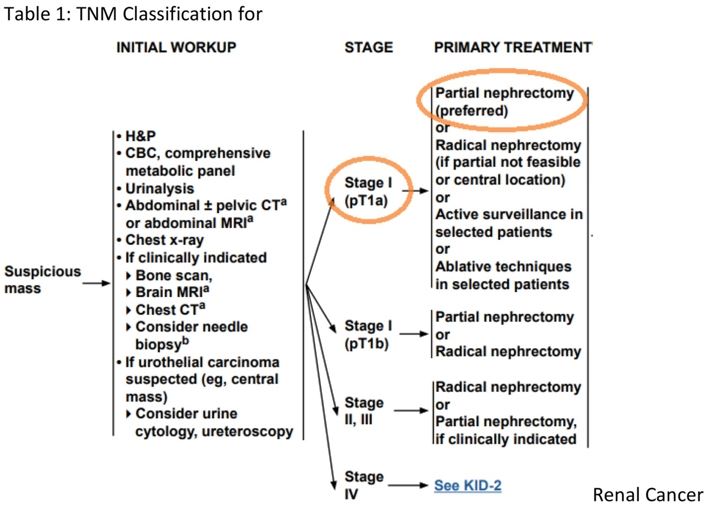 Renal Tumors Diagram 2